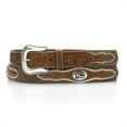 thumbnail image 1 of Nocona Men's Cowboy Prayer Concho Tooled Billets Brown Belt N2501208, 1 of 5