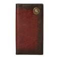 thumbnail image 1 of Nocona Men's Rodeo Shotgun Shell Concho Wallet Brown OS, 1 of 4