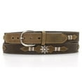thumbnail image 1 of Nocona N2418002-40 Ribbon Spur Rowel Concho Tab Belt, Brown - Size 40, 1 of 1