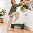 Noctilucent Step Stool for Adults, Heavy-Duty Plastic Stepping Stool ...