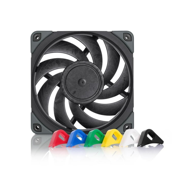 Noctua NF-A12x25 PWM chromax.black.swap, Premium Quiet Fan, 4-Pin (120mm,  Black)