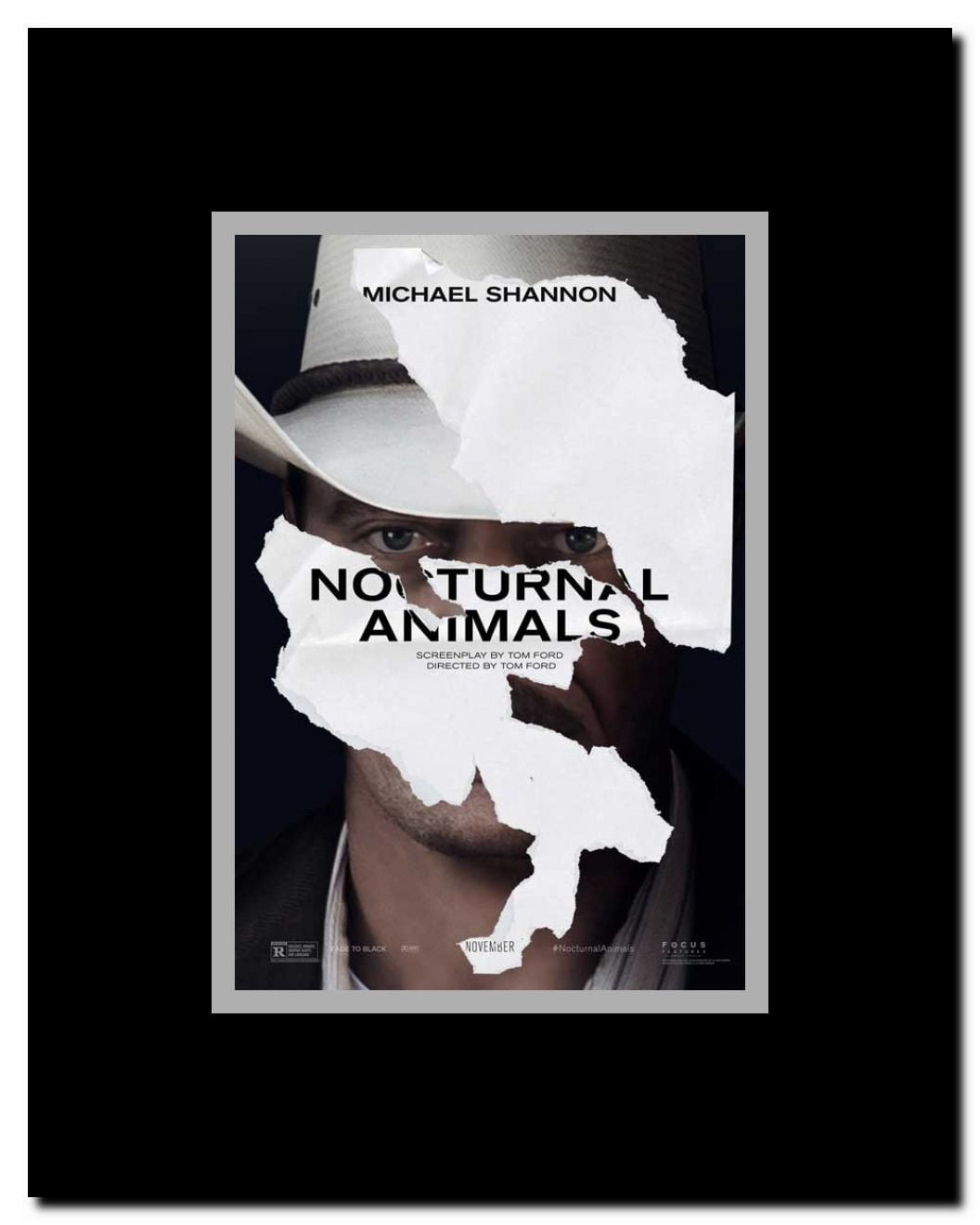 Nocturnal Animals Framed Movie Poster