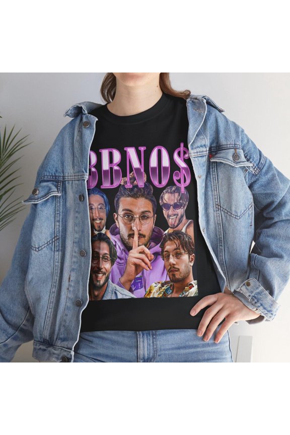 Bbno$ Rapper Graphic Hip Hop Streetwear Tee For Fans BLACK Unisex S-5XL Shirt