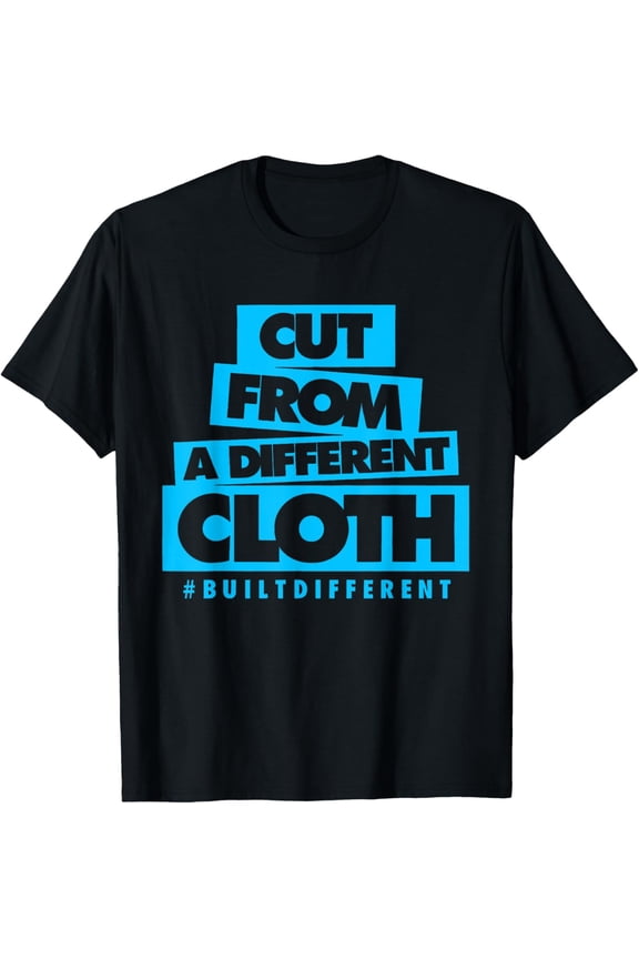 Cut From Different Cloth Streetwear Gamma Blue Matching T-Shirt BLACK S-5XL