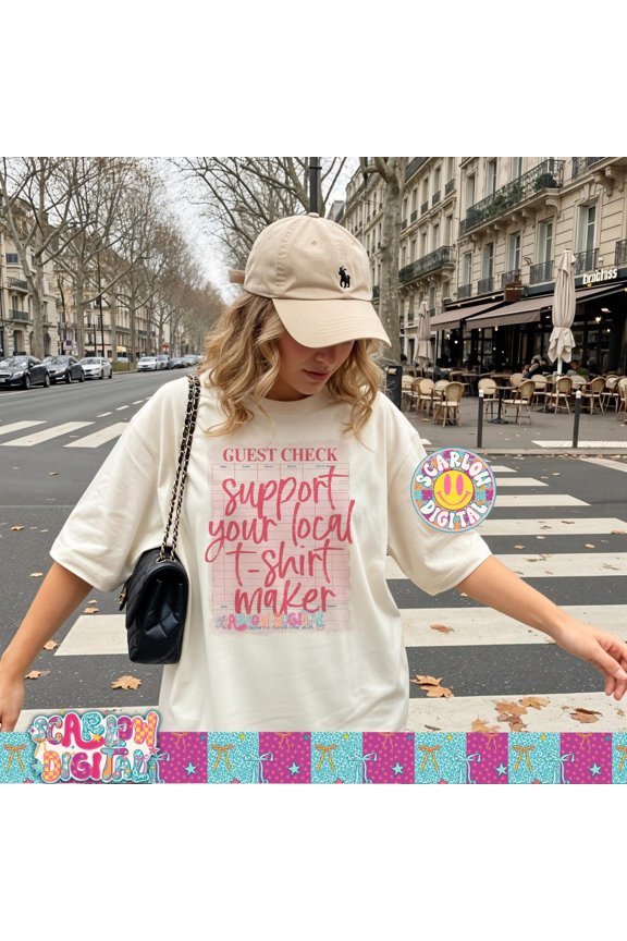 Support Your Local T-Shirt Maker Small Business Tee Shirt SAND Unisex S-5XL Shirt