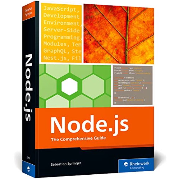 Pre-Owned Node.js: The Comprehensive Guide to Server-Side JavaScript Programming (Rheinwerk Computing), 9781493222926, 1493222929, Paperback, Comprehensive edition