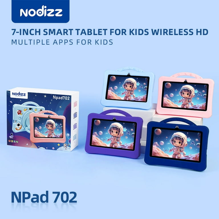 Nodizz Android tablet PC eyes protection kids tab with WiFi pink Nodizz Android tablet PC eyes protection kids tab with WiFi pink
