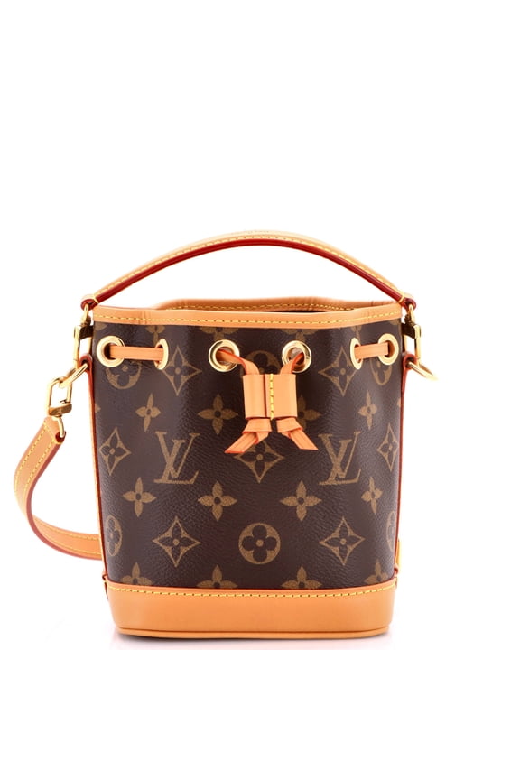 Noe NM Handbag Monogram Canvas Nano By Rebag