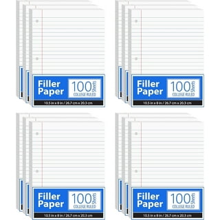 Reinforced College Ruled Paper