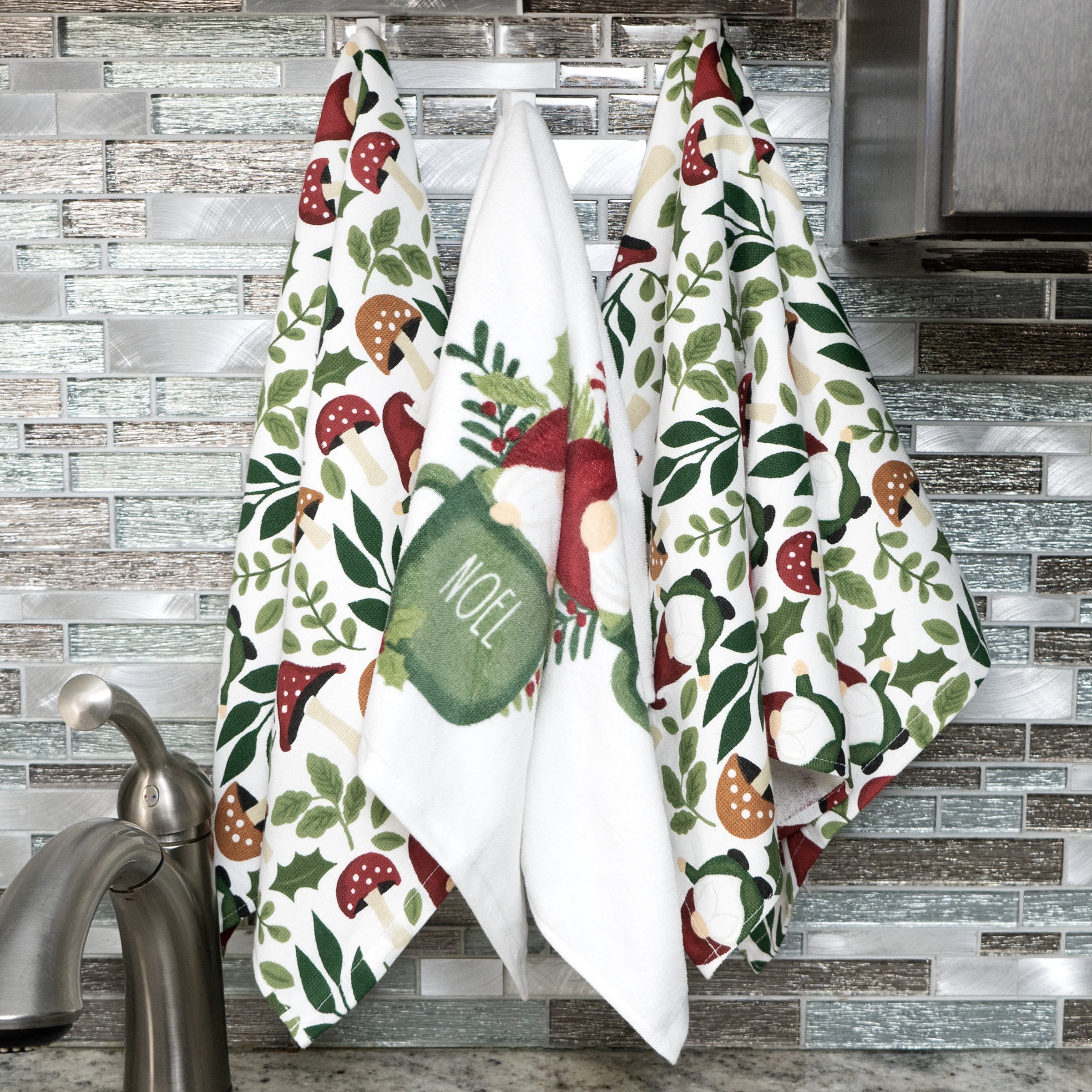 Rae Dunn Kitchen Towels 3 Pack
