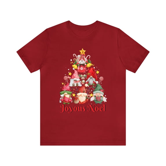Noel Gnomes Unisex Jersey Short Sleeve Tee