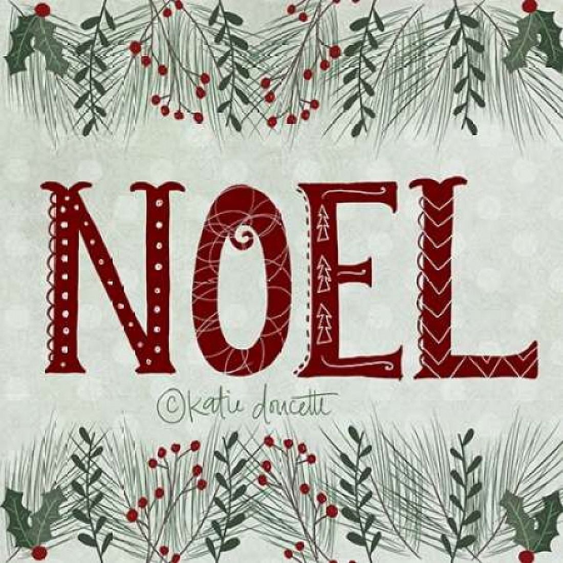 Noel II Canvas Art - Katie Doucette (24 x 24)