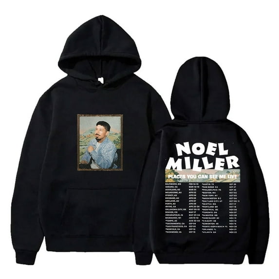 Noel Miller 2025 Tour Dates Hoodies Streetwear Cosplay Unisex Fashion Long Sleeve Sweatshirts