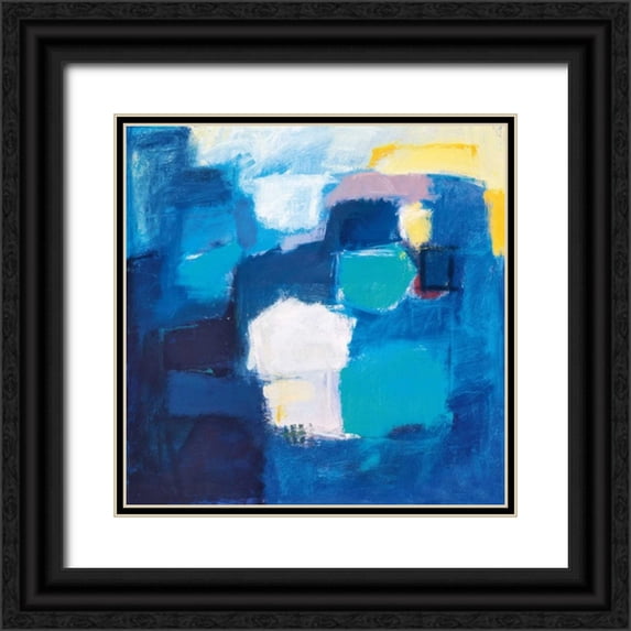 Noel, Noella 12x12 Black Ornate Wood Framed with Double Matting Museum Art Print Titled - Night Music
