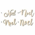 thumbnail image 1 of Noel Sign Unfinished Wood Cutout Home Decor DIY Option 3- 10" Wide / 1/8", 1 of 3