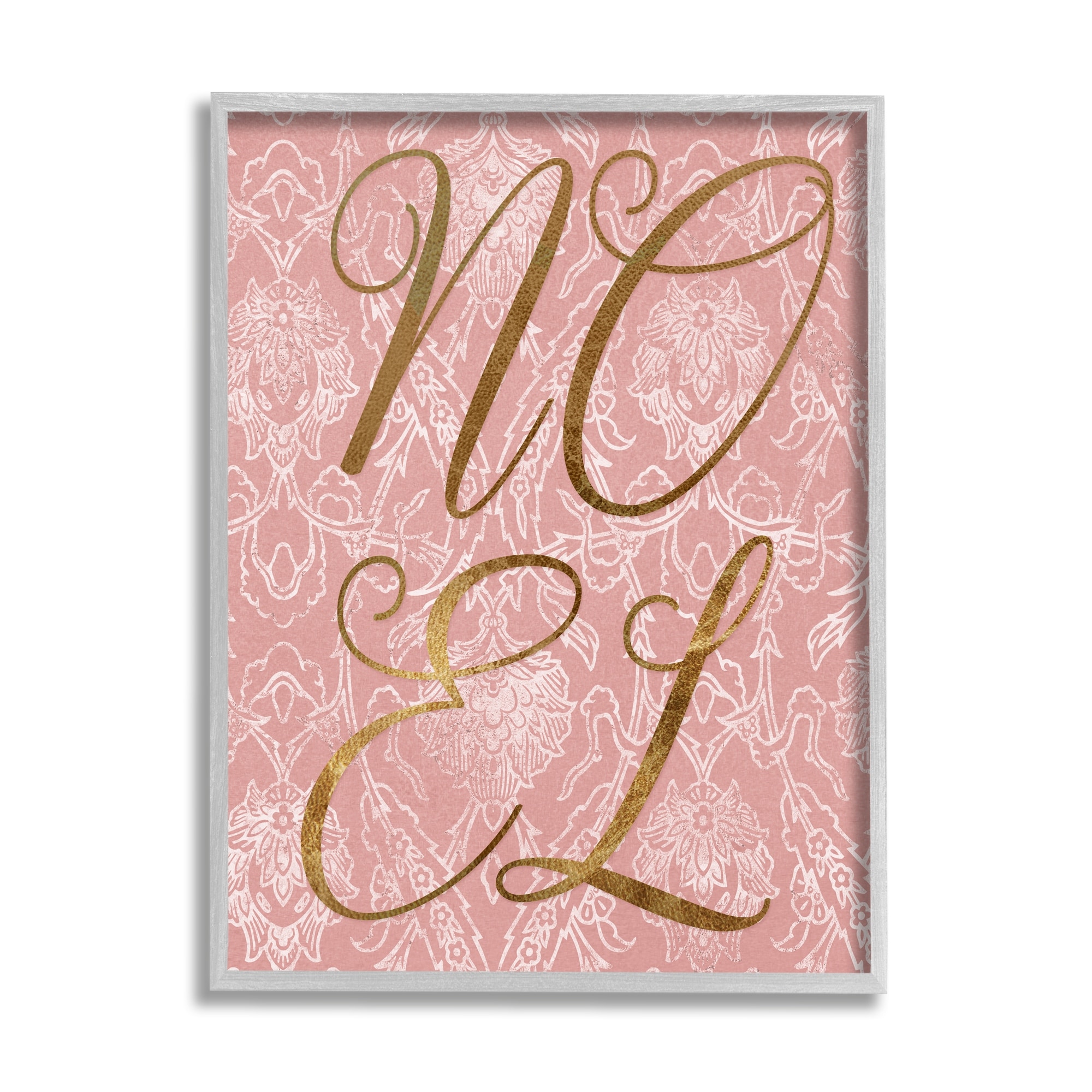 Noel Text Glam Detail Seasonal Botanical Pattern Inspirational Graphic Art Framed Art Print Wall Art