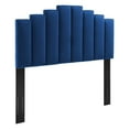 thumbnail image 1 of Modway Noelle Performance Velvet King/California King Headboard in Navy, 1 of 6