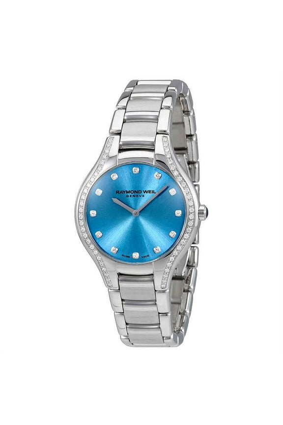 Noemia Blue Dial Diamond Ladies Watch 5132-STS-50081