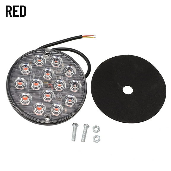 Noen Round LED Tail Light Car Light 16 LEDs ABS Material Bright + Flash