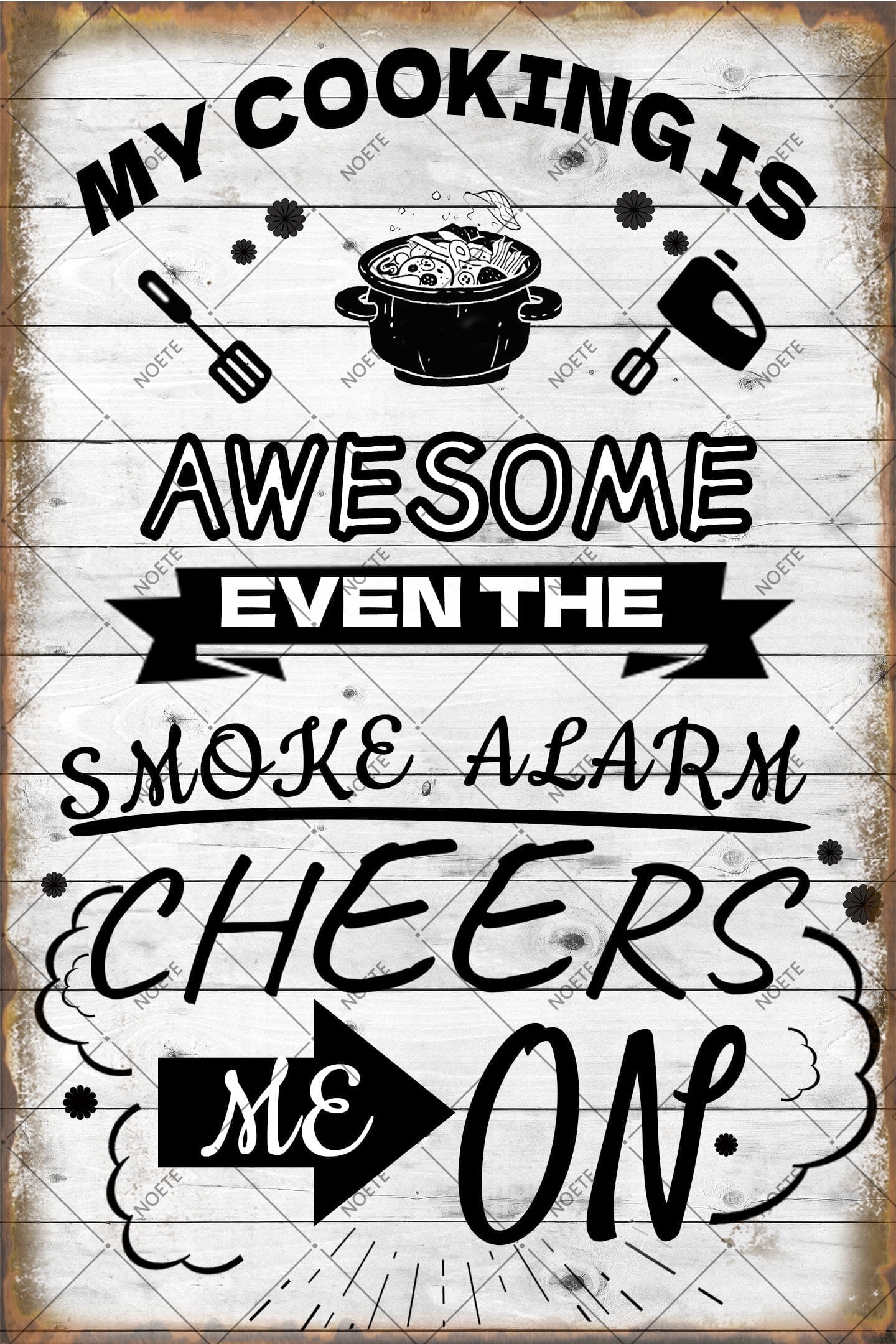 Noete Funny Kitchen Quote 
