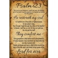 Noete Psalm 23 Metal Tin Signs Vintage 8x12 Inch Scripture Wall Art ...