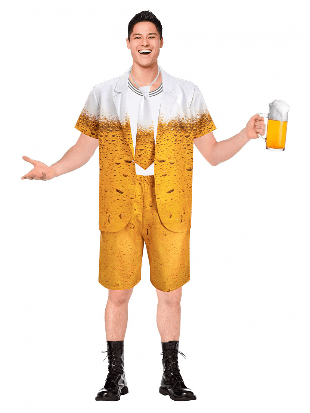 Noetoy Oktoberfest Costume Men, Men's German Westernstyle Clothes