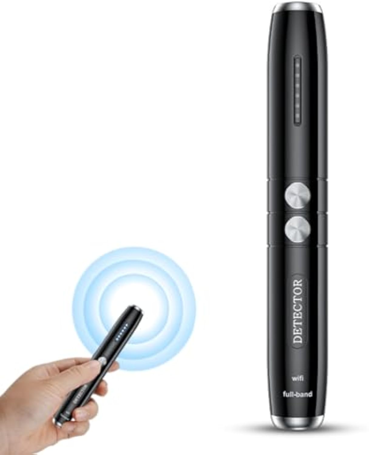 Hidden Camera Detector & RF Scanner - Anti-Spy Device With Laser Lens Finder For Hotel, Travel, GPS Tracker Detection, 5 Sensitivity Levels 2 thumbnail image