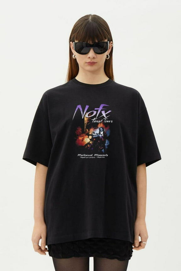 Nofx Final Tour Maplewood MN August 20 2024 Myth T-Shirt, for men & women, up to size 5XL