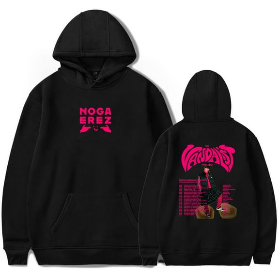 Noga Erez The Vandalist Tour 2025 Merch Hoodies Women Men Casual Long Sleeve Sweatshirt Clothes