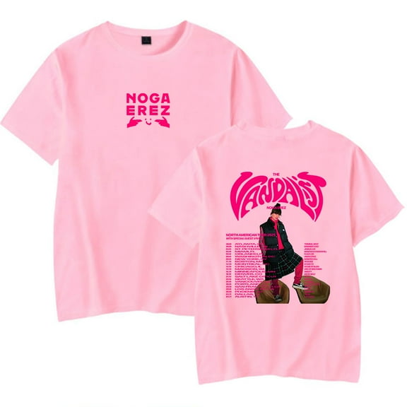 Noga Erez The Vandalist Tour 2025 Merch T-Shirt Women Men Casual Crewneck Short Sleeve Fashion Tee