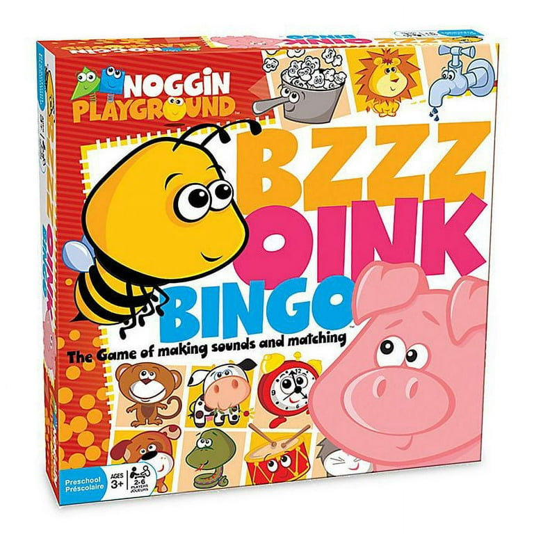 Noggin Playground Bzzz Oink Bingo - Walmart.com