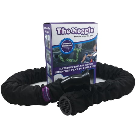 Noggle Extend Your Air Conditioning or Heat to Your Kids Instantly, (10 Feet, Black Ice)
