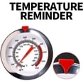 thumbnail image 1 of Nogis Instant Read Meat Thermometer, Deep Fry Thermometer, Oven Thermometer with Dial Thermometer（10-290℃/50-550℉）, 1 of 9