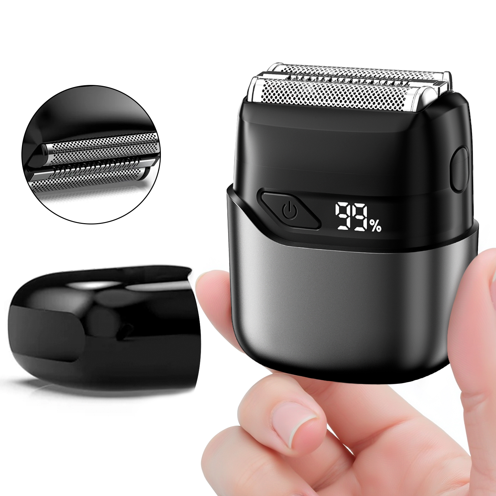 Cheap Electric Razer Nogroa Electric Foil Shaver for Men, Mini Electric Razor with 3 Blade ...