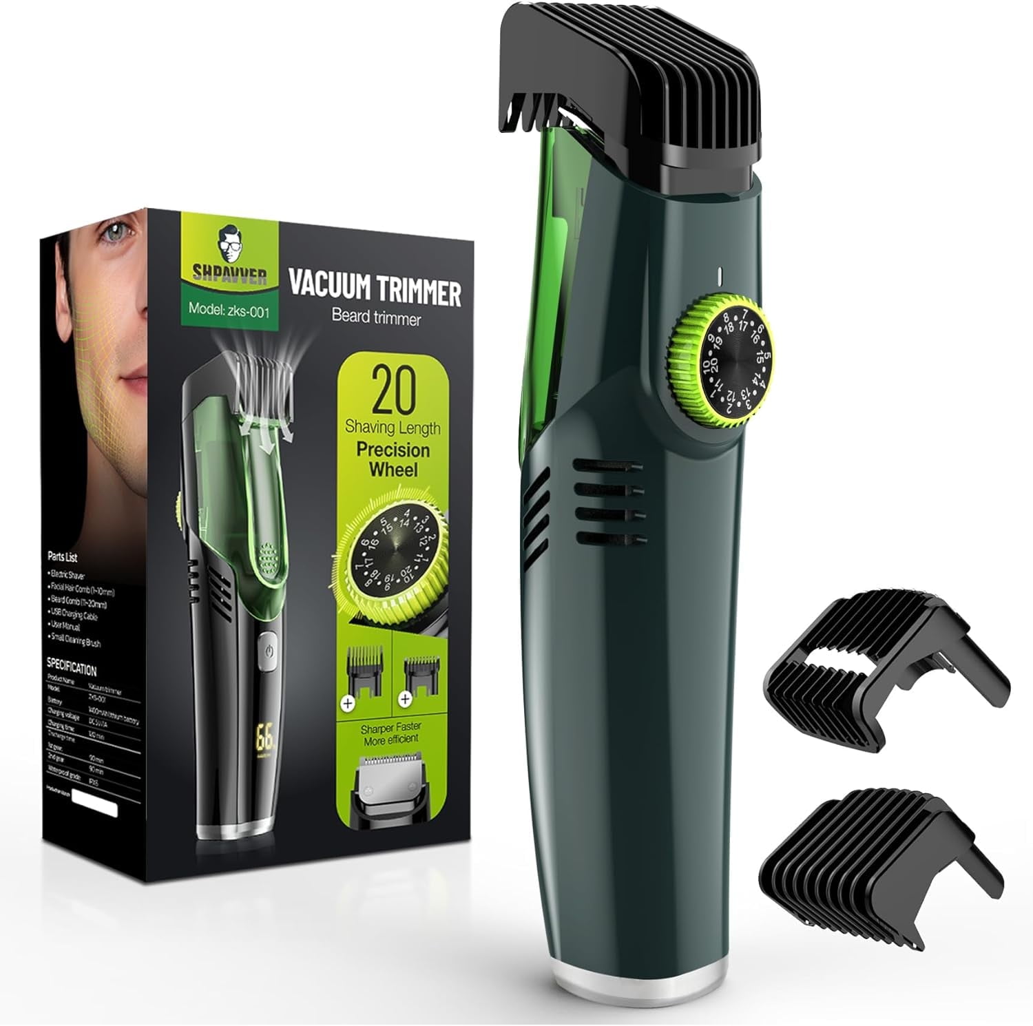 Vacuum hair trimmer discount