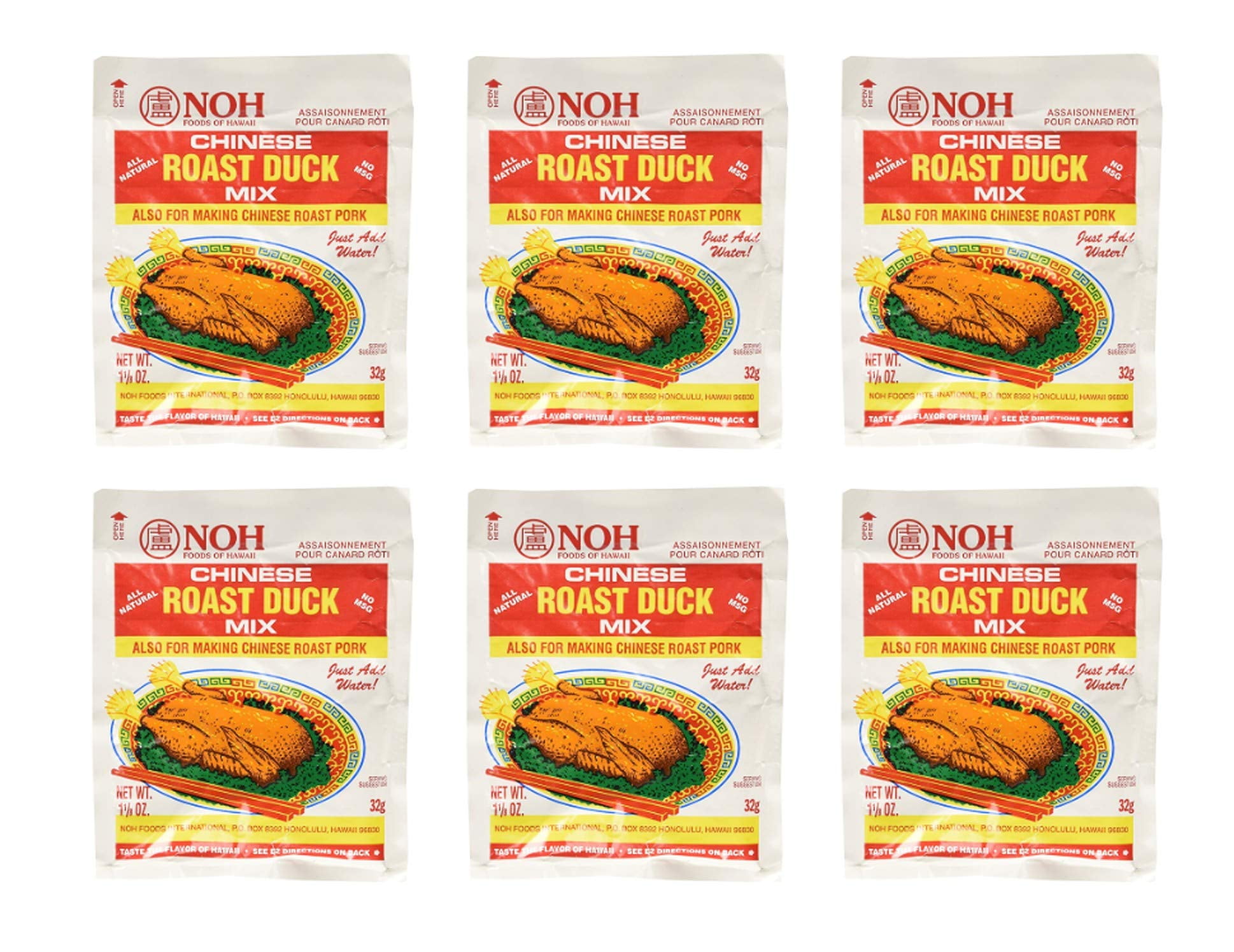 Noh Chinese Roast Duck Seasoning Mix 6 Pack Total Of 192g E22 noh-chinese-roast-duck-seasoning-mix-6-pack-total-of-192g-e22