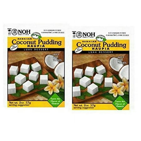 Noh Food Mixes Luau (2 Pack) (Coconut Haupia Pudding)