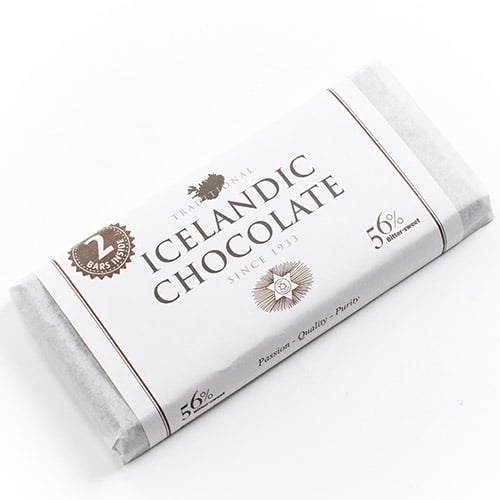 Noi Sirius Pure Icelandic Chocolate Bar - Bitter Sweet 56% (7.05 ounce)
