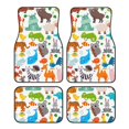 Noikeo Animals for 4Piece Floor Mats, Custom Fit Car Mats AllWeather