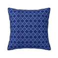 Noikeo Blue Lantern Shapes Pattern Decorative Throw Pillow Covers