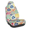Noikeo Cartoon Flowers for Automotive Seat Covers for Cars Trucks and