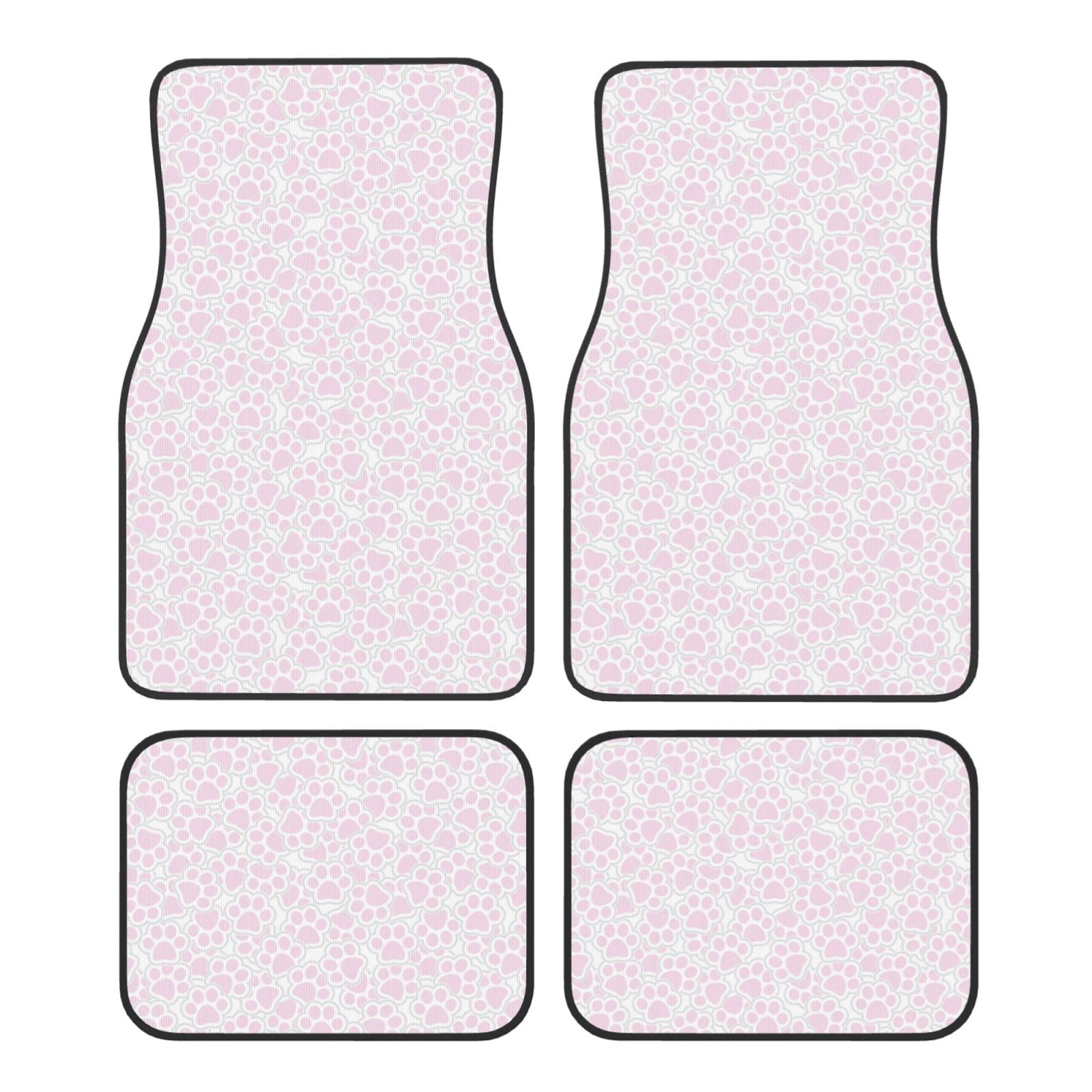 Noikeo Cat Paw for 4Piece Floor Mats, Custom Fit Car Mats AllWeather
