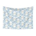 Noikeo Cute Cat Pattern Waterproof Pet Blanket ,Fleece Dog Blanket Dog