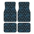 Noikeo Dandelions for 4Piece Floor Mats, Custom Fit Car Mats All