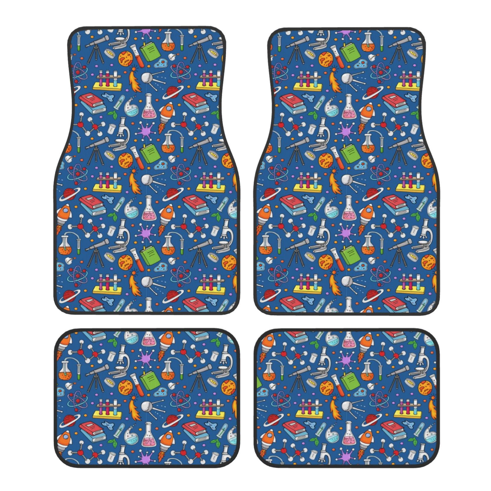 Noikeo Different Chemical Things for 4Piece Floor Mats, Custom Fit Car