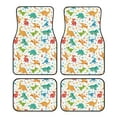 Noikeo Dinosaur for 4Piece Floor Mats, Custom Fit Car Mats AllWeather