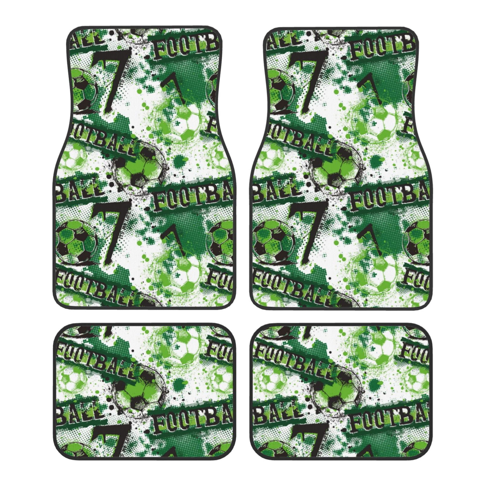 Noikeo Football 7 for 4Piece Floor Mats, Custom Fit Car Mats All