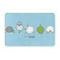 Noikeo Funny Sheep Doing Yoga Pattern Outdoor Indoor Sturdy Doormats 16