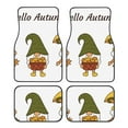 Noikeo Hello Autumn for 4Piece Floor Mats, Custom Fit Car Mats AllWeather Car Foot Mats
