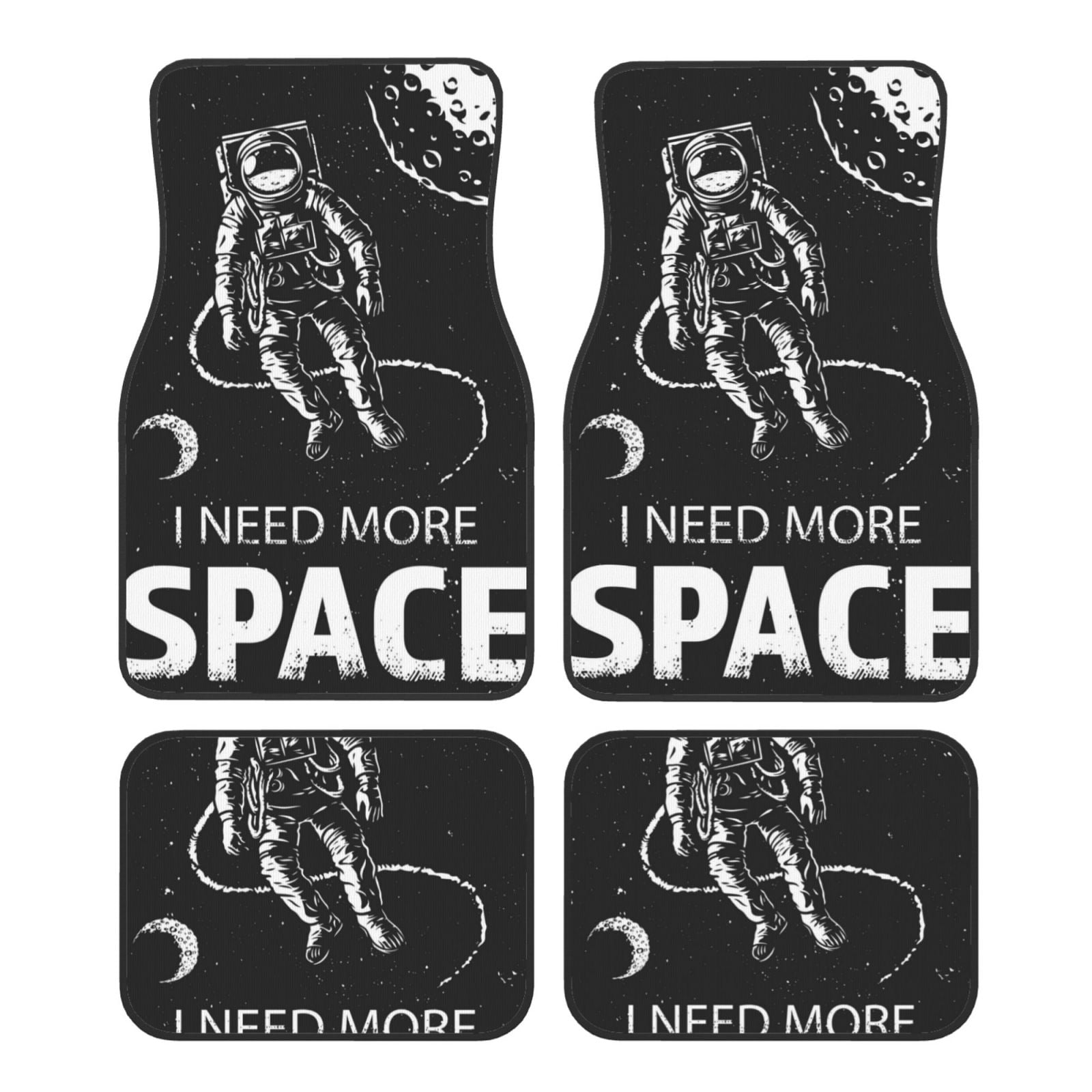 Noikeo I Need More Space for 4Piece Floor Mats, Custom Fit Car Mats